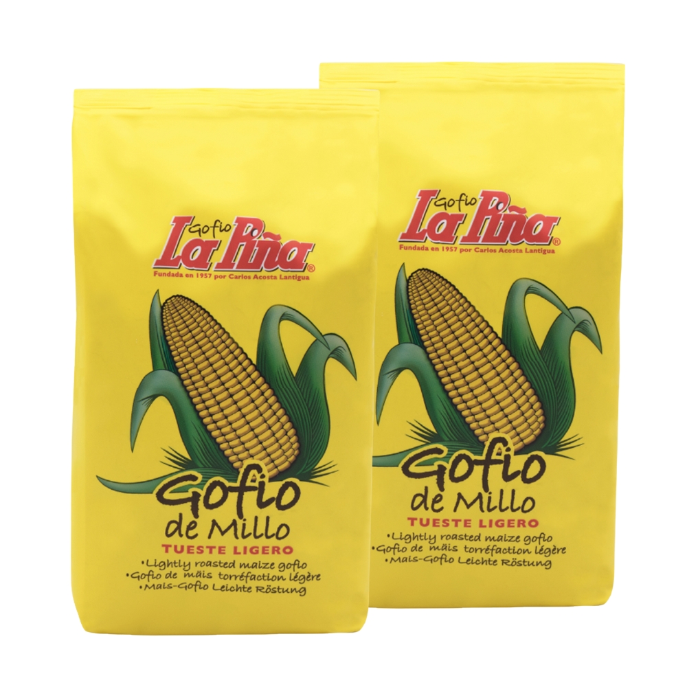 La Piña Gofio Millo Tueste Ligero 500 gr.