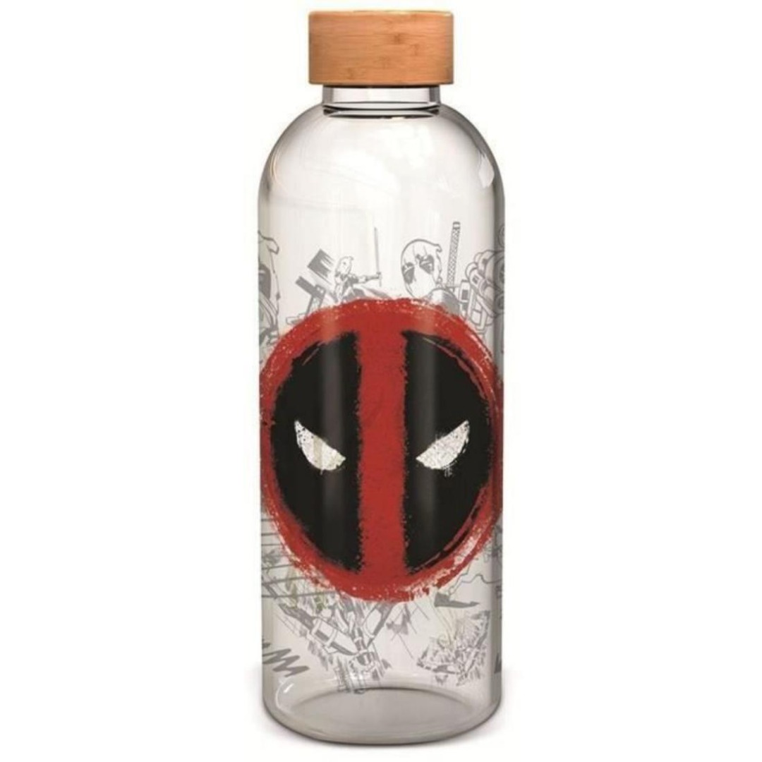 El Reino Friki Botella Vidrio Stor Marvel Deadpool 1030ml