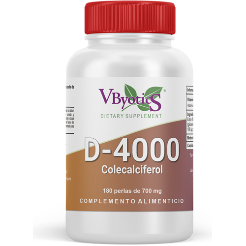 Vbyotics Vitamina D 4000 180 perlas