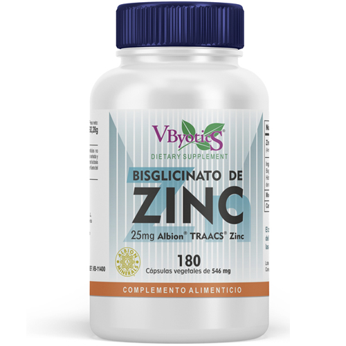 Vbyotics Zinc (Bisglicinato) 180 vcaps