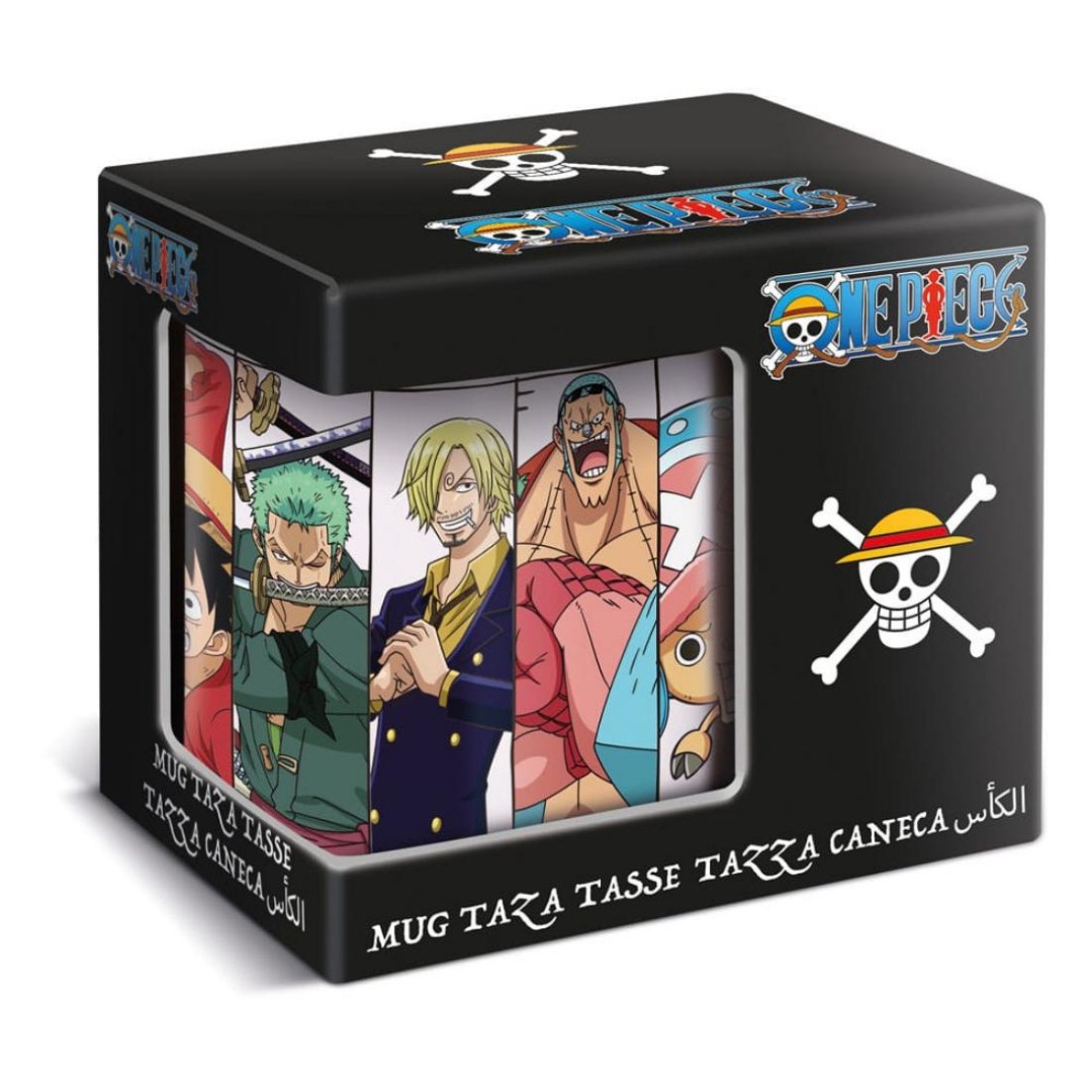 El Reino Friki Taza Mug Cerámica One Piece Luffy y Compañia 325ml