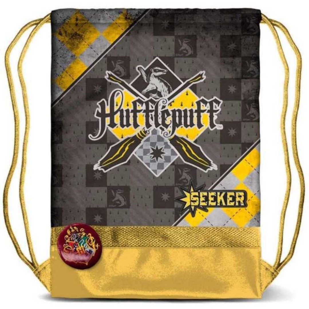 Karactermania Mochila Saco Karactermania Hufflepuff Quidditch Harry Potter34x49x1 cm