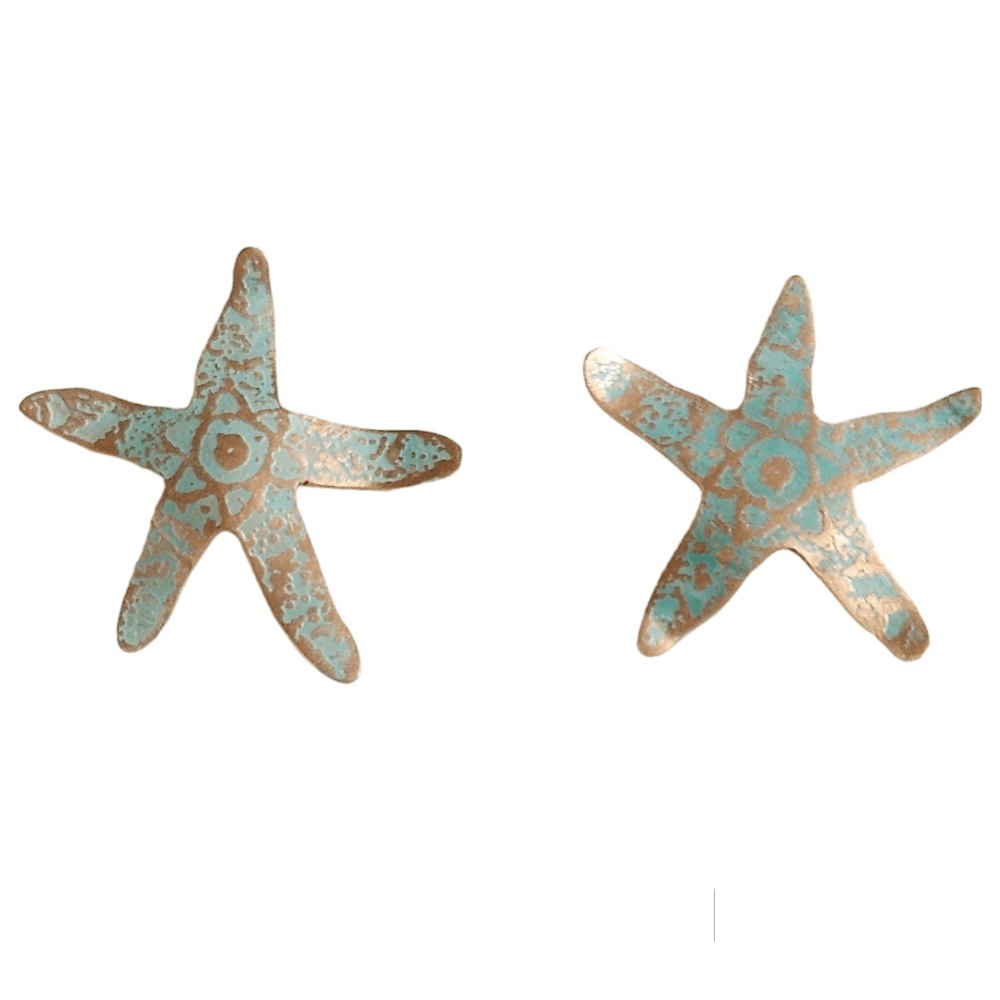 pendientes-artesanales-estrella-mar-singular-sisters