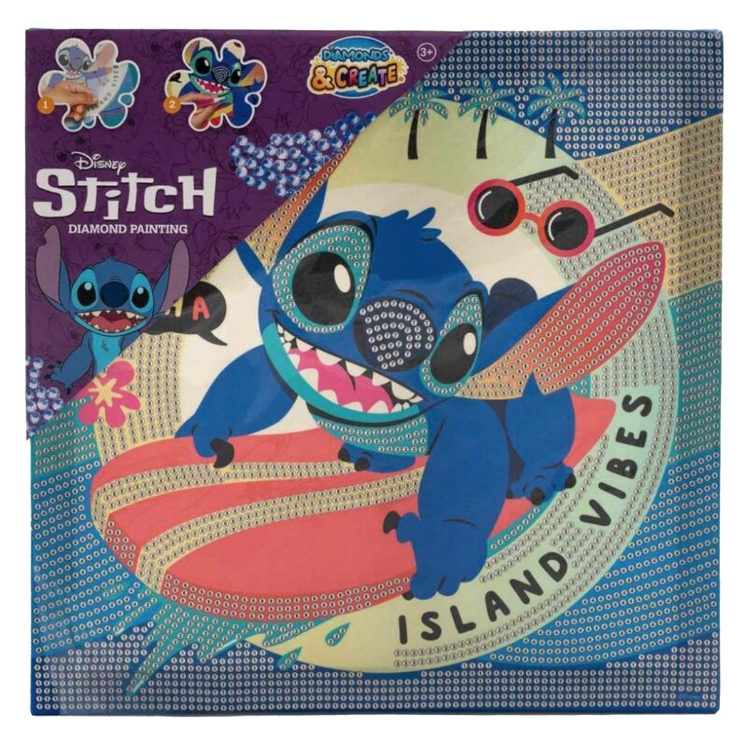El Reino Friki Display De Pintura Con Diamantes Disney Stitch 29x29cm
