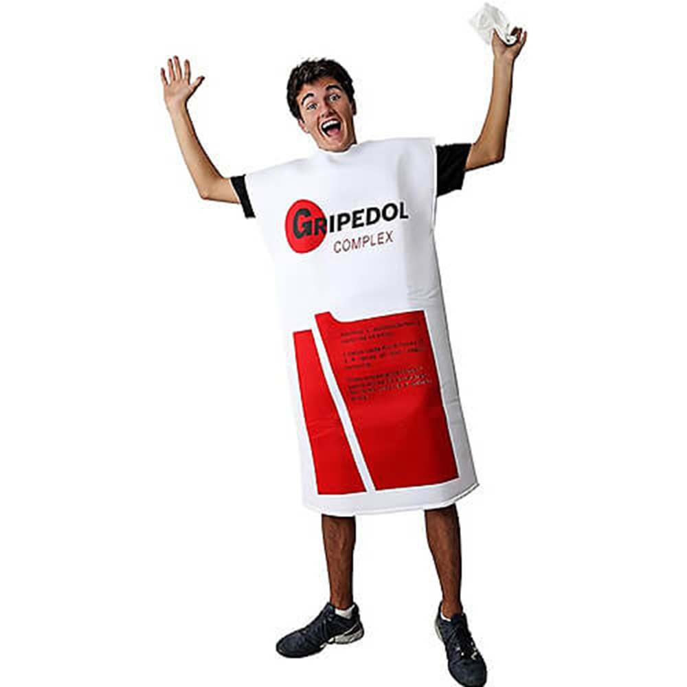 Disfraz de Gripedol Adulto