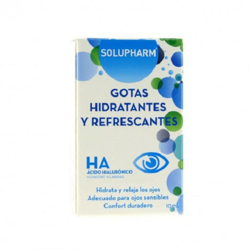 Solupharm Gotas Hidratantes y Refrescantes para Ojos 10ml