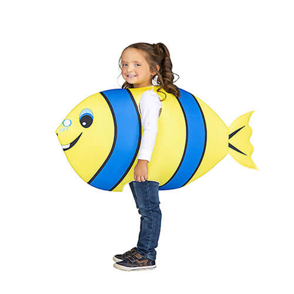 Disfraz de Pececito Amarillo Unisex Infantil.  
