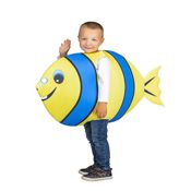 miniatura Disfraz de Pececito Amarillo Unisex Infantil.  