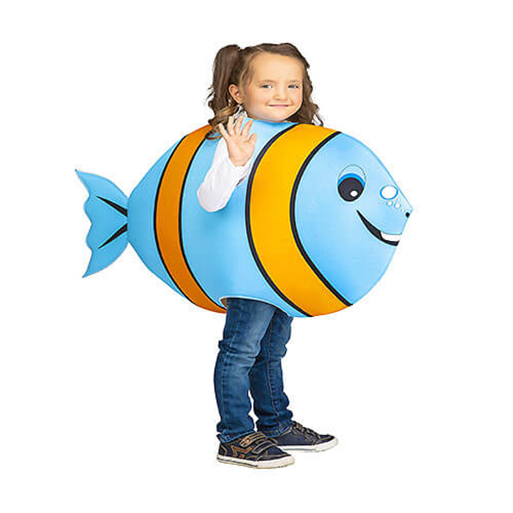 Disfraz de Pececito Turquesa Unisex Infantil