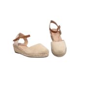 miniatura Sandalias de Cuña Cáñamo de 4 cm