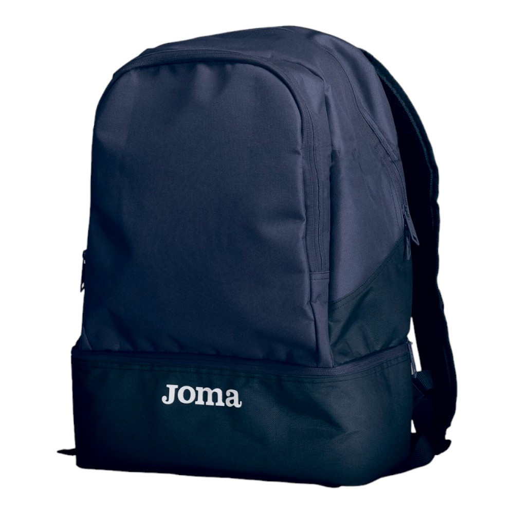 Imagen MOCHILA JOMA ESTADIO III NEGRO AZUL MARINO 23,8 LITROS BACKPACK  400234-331