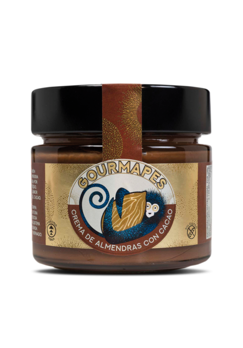 Crema de Almendras con Cacao 190g