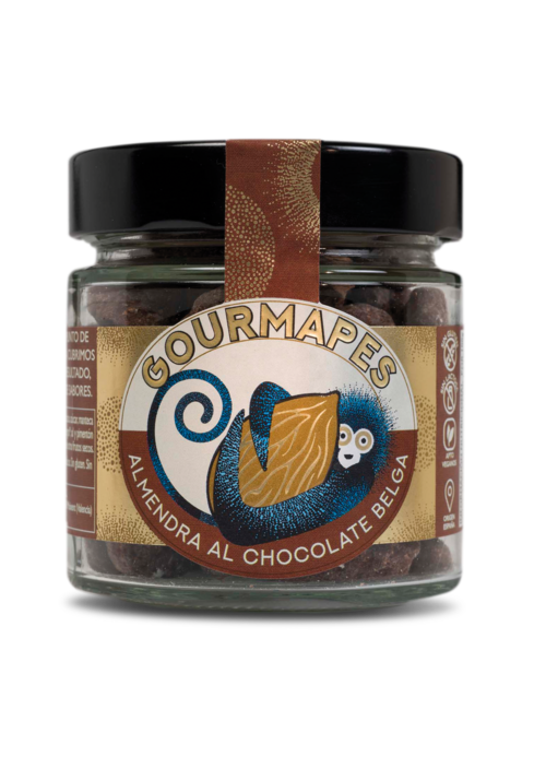 Almendra al Chocolate Belga 90gr