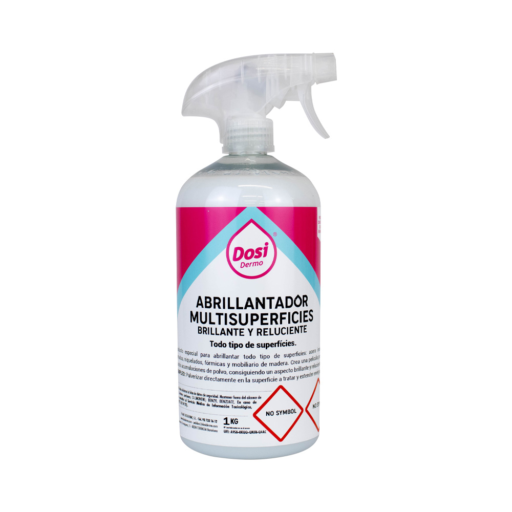 Dosi Dermo Abrillantador muebles, madera y acero inoxidable 1 kg