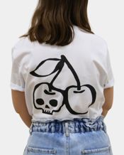 miniatura Camiseta Cherrycalavera Original White trasera