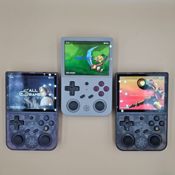 miniatura Consola Retro Emuladora MR.Anbernic RG353V