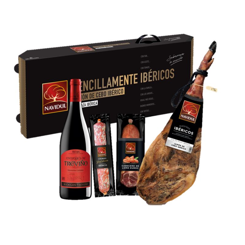 Lote Jamón Ibérico Navidul de Extremadura