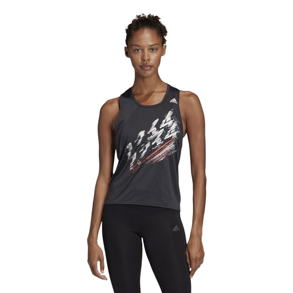 Imagen CAMISETA ADIDAS W SPEED TANK W NEGRO T SHIRT EK3051