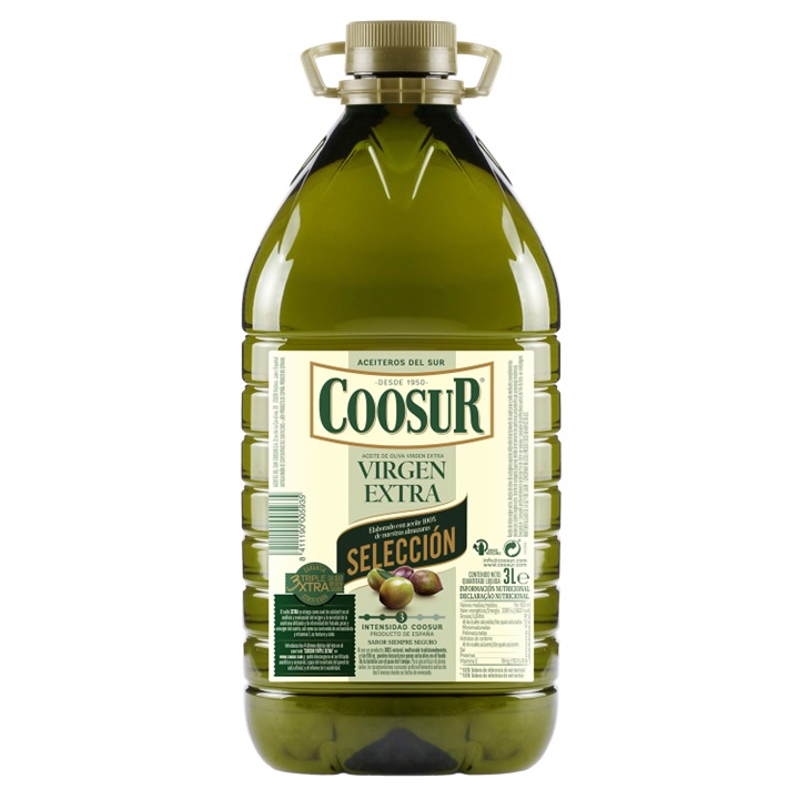 Coosur Garrafa Aceite de oliva virgen extra Coosur 3L