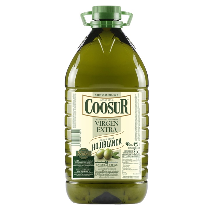 Coosur Garrafa Aceite de oliva virgen extra hojiblanca Coosur 3L