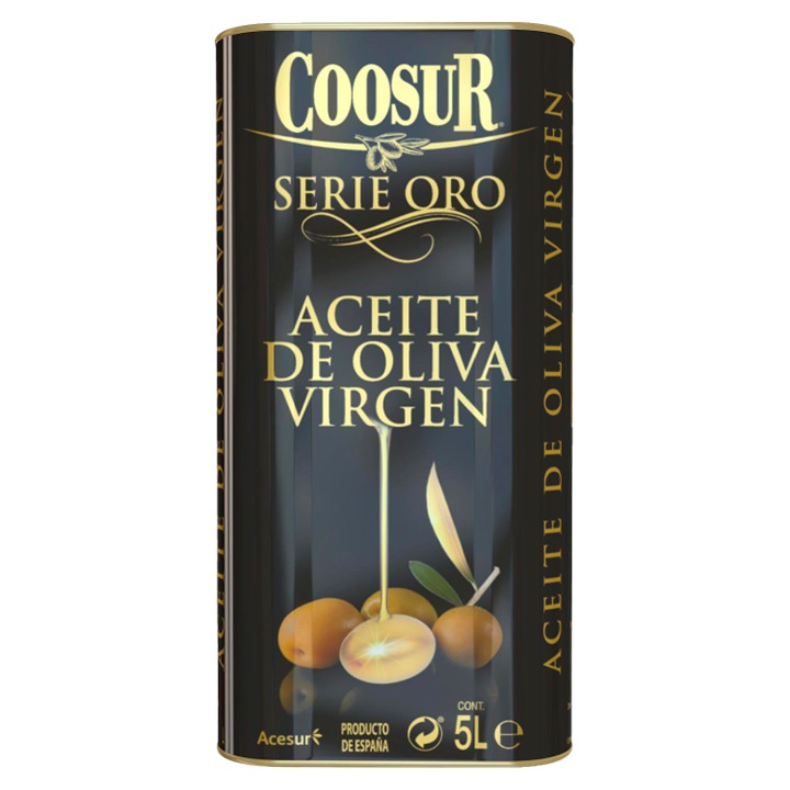 Coosur Lata Aceite de oliva virgen serie oro Coosur 5L