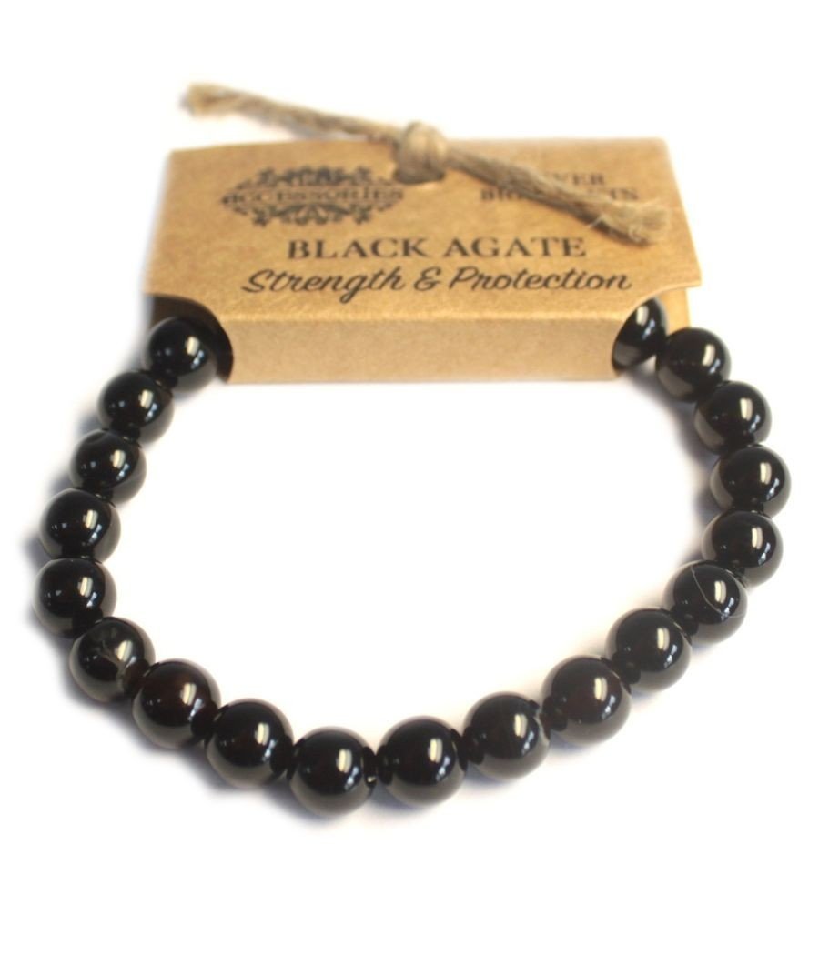 Protección - Pulsera de energía Ágata Negra