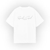 miniatura camiseta squale cupid blanca