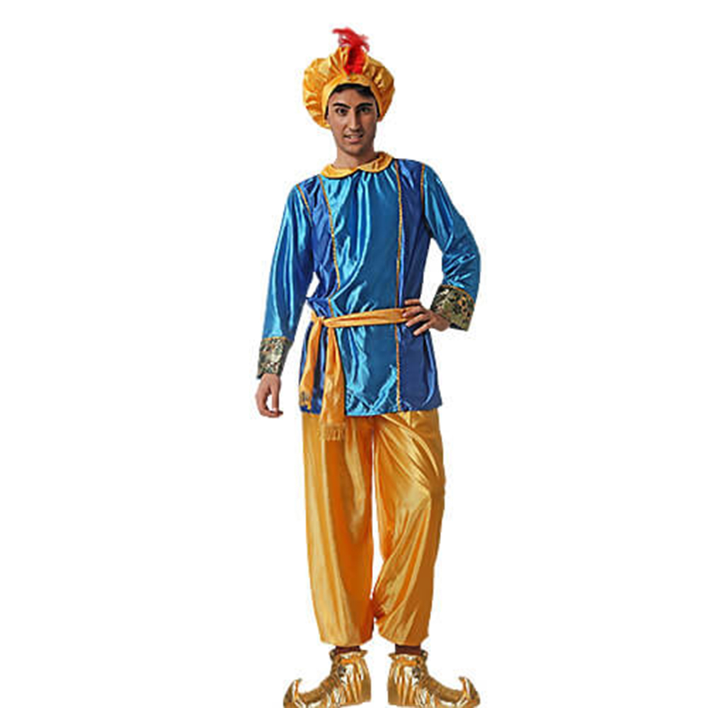 Disfraz de Paje Azul Adulto