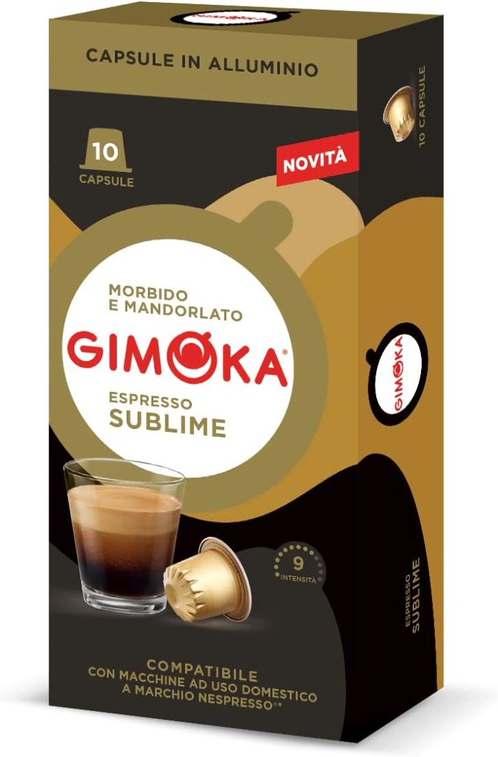 Café Gimoka Espresso Sublime 10 Cápsulas