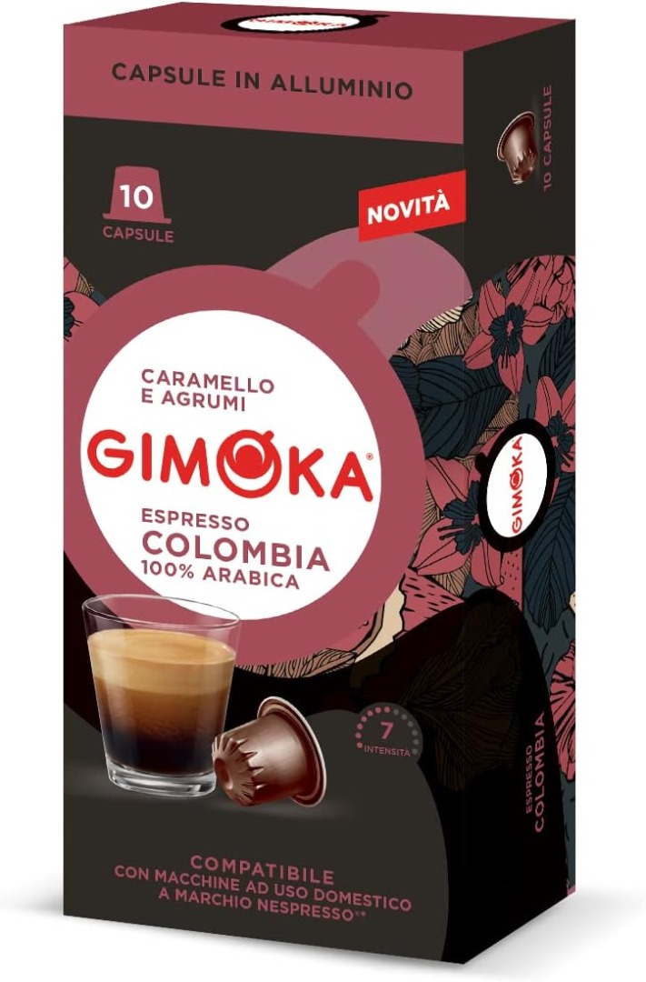 Café Gimoka Espresso Colombia 10 Cápsulas