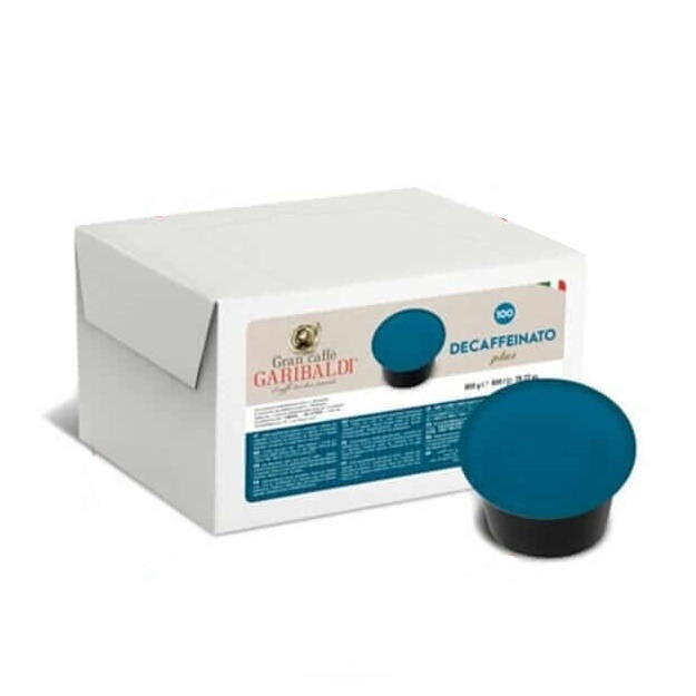 Café Gimoka Espresso Garibaldi Lavazza Blue Descafeinado 100 Cápsulas