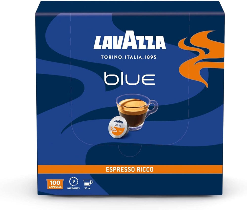 Café Lavazza Blue Espresso Ricco 100 cápsulas