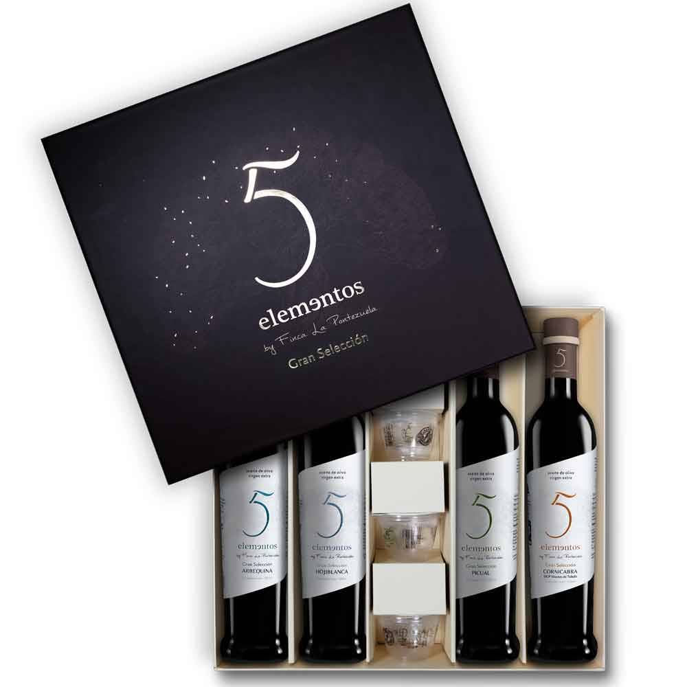 AOVE 5 Elementos Gran Selección Estuche 4x500 ml