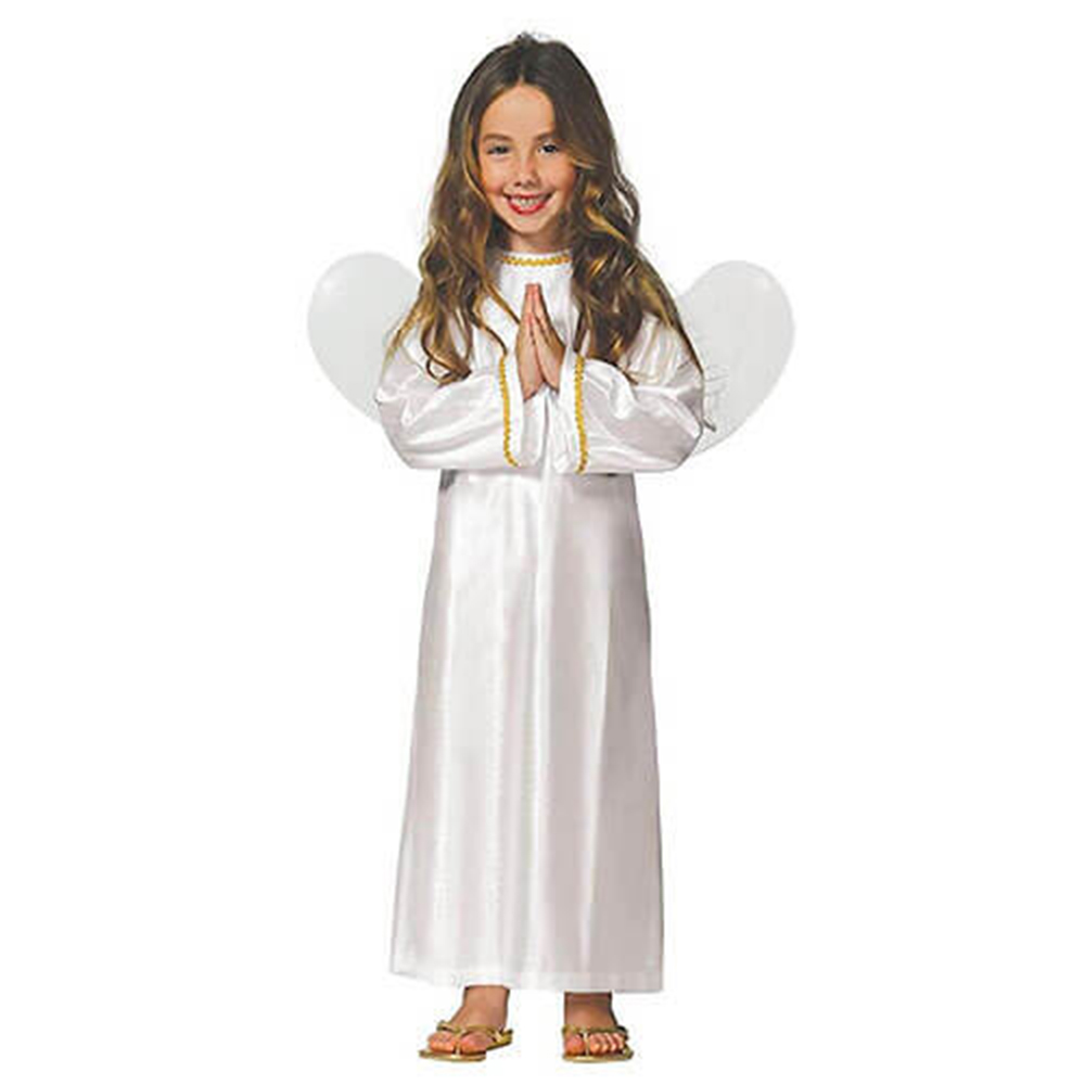 Disfraz Ángel alas lisas Infantil Unisex