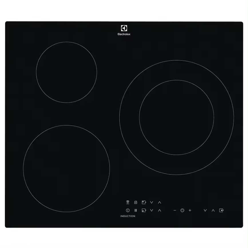 Vitrocerámica Inducción con 3 focos Electrolux 1