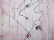 miniatura Collar temática corazones