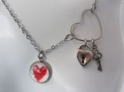 miniatura Collar temática corazones