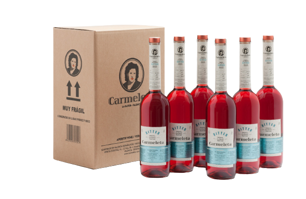 Caja 6 Botellas Bitter Carmeleta 75 cl.