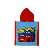 miniatura Toalla Poncho Cars Rojo 1