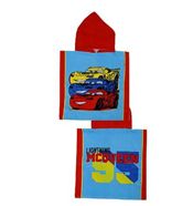 miniatura Toalla Poncho Cars Rojo 2