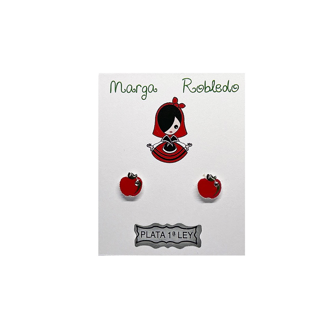 Pendientes de presión manzana asturiana