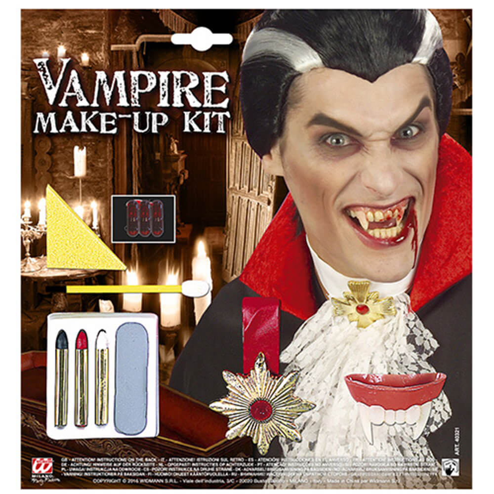 “SET DE MAQUILLAJE VAMPIRO CON ACCESORIOS”  