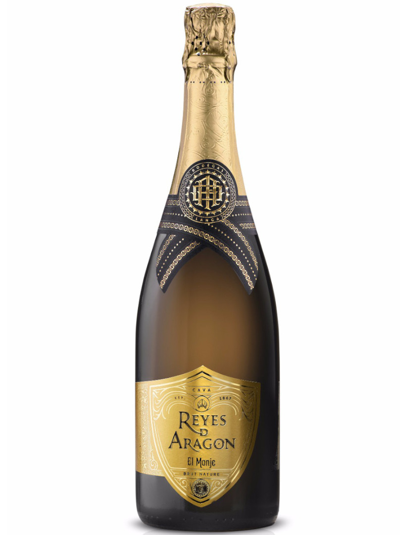 Caja Reyes de Aragon El Monje Brut Nature Cava Do 6x75cl