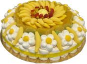 miniatura Yellow Cake 27 cm 3