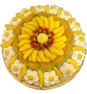 miniatura Yellow Cake 27 cm 1