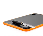 miniatura Tabla de cortar BRA con afilador de cuchillos incorporado 40x25 cm 2