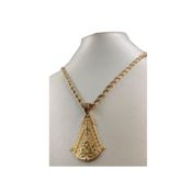 miniatura Cordón con Virgen del Rocío