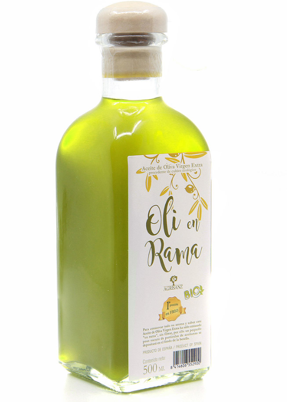 Aceite de Oliva Virgen Extra Sin Filtrar 500ml