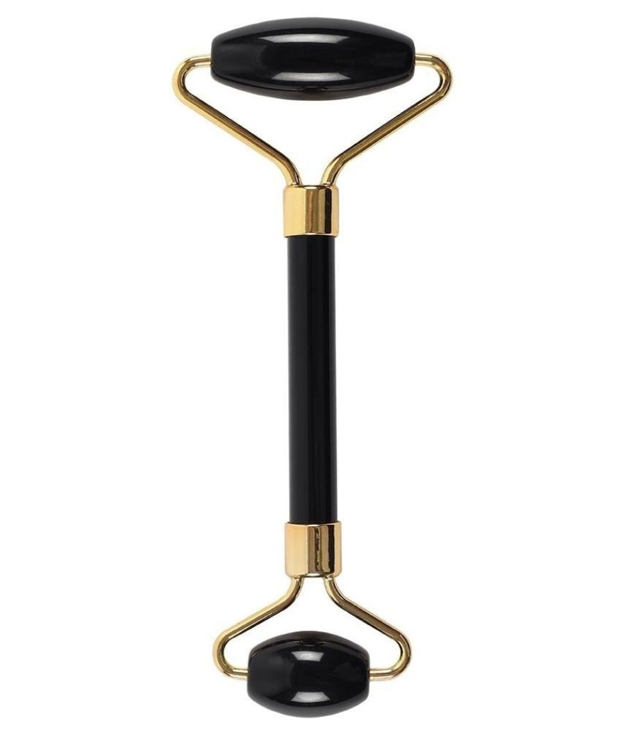 Obsidiana negra - Rodillo Masajeador facial Roll-on auténtico