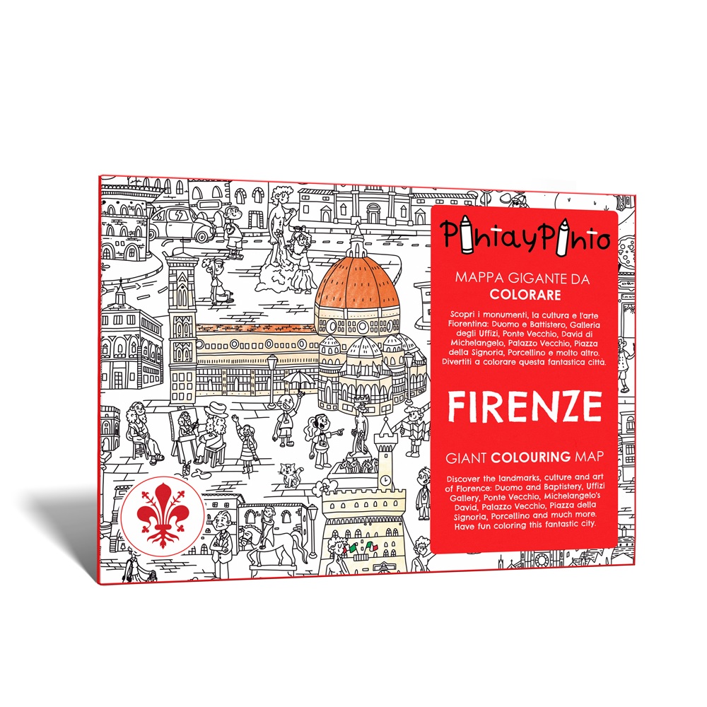 Pinta y Pinto Mapa gigante de Florencia